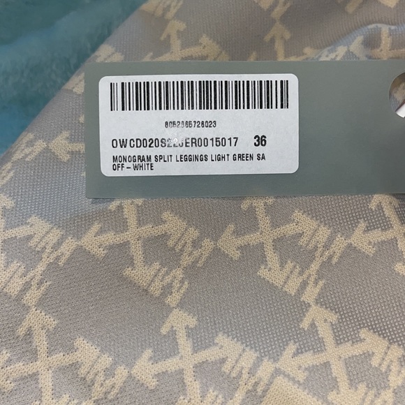 OFF-WHITE 🚧 MONOGRAM LEGGING - Picture 2 of 5